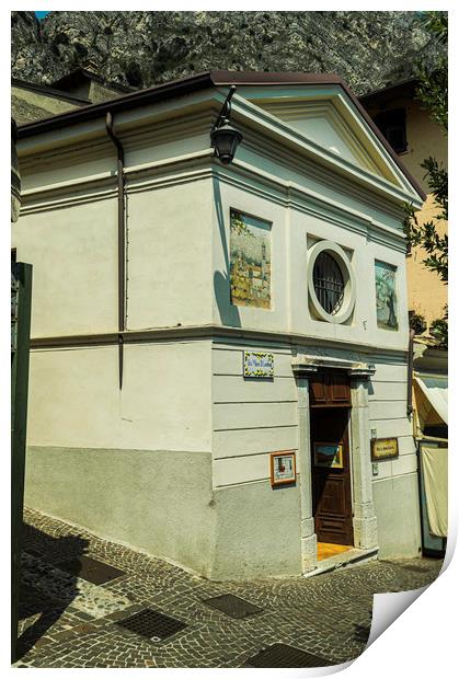 The Ex Church Of San Carlo Print by Steve Purnell