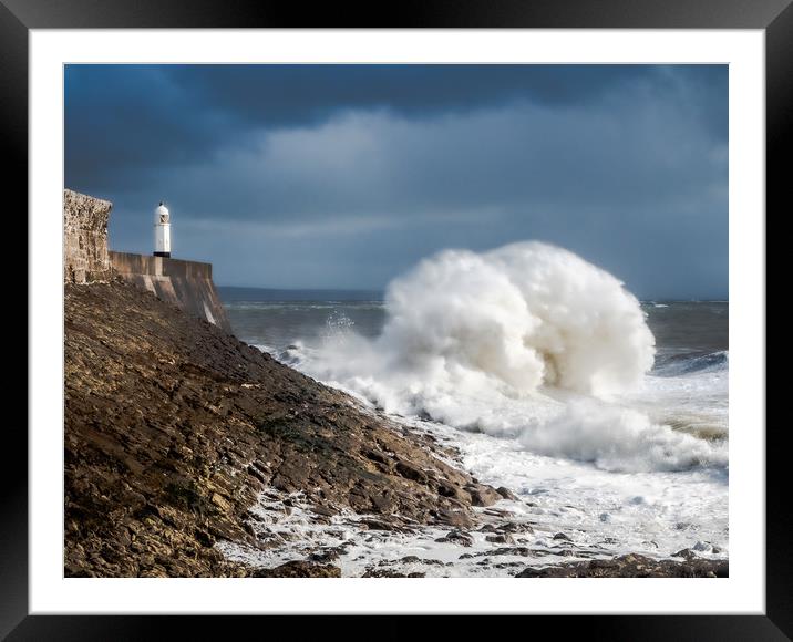 Approaching storm Framed Mounted Print by Stephen Marsh
