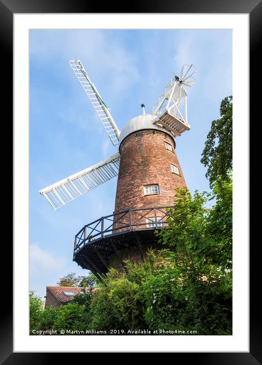 Green's Mill, Nottingham Framed Mounted Print by Martyn Williams