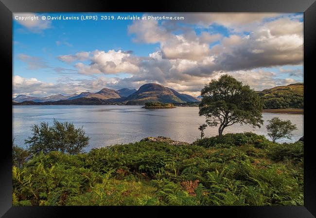 Loch Torridon Framed Print by David Lewins (LRPS)