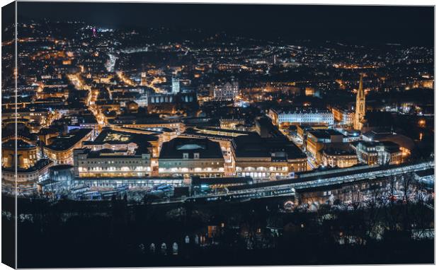 City of Bath  Canvas Print by Dean Merry