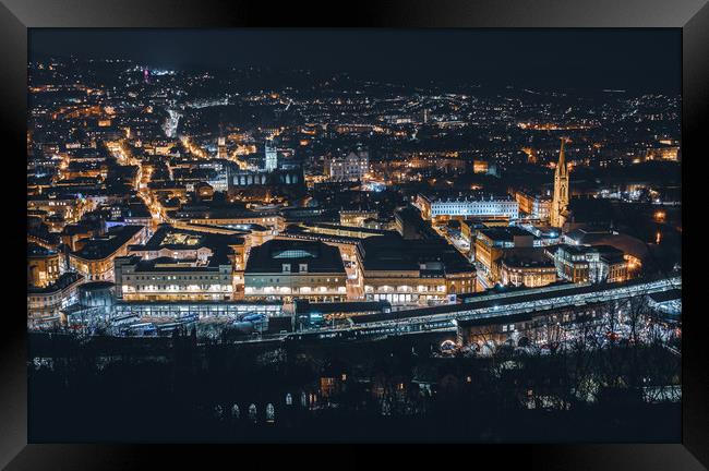 City of Bath  Framed Print by Dean Merry