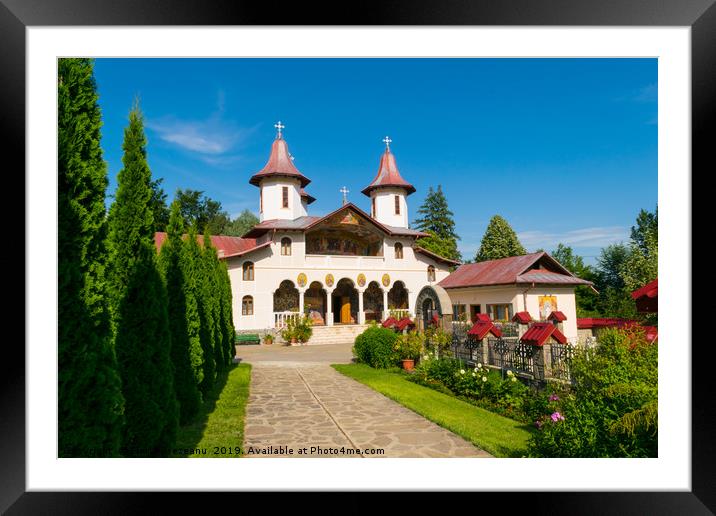 Crasna Monastery from Prahova, Romania Framed Mounted Print by Florin Brezeanu