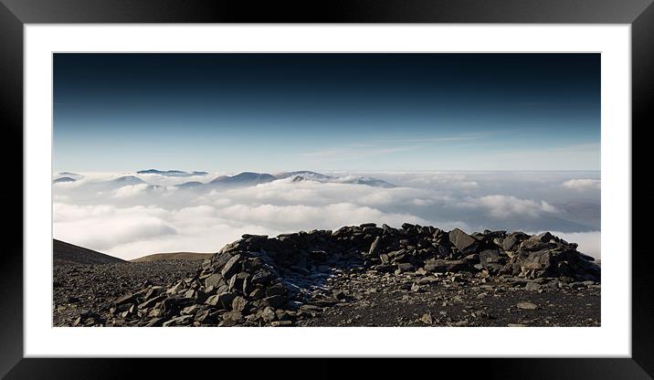 Final Frontier Framed Mounted Print by Simon Wrigglesworth
