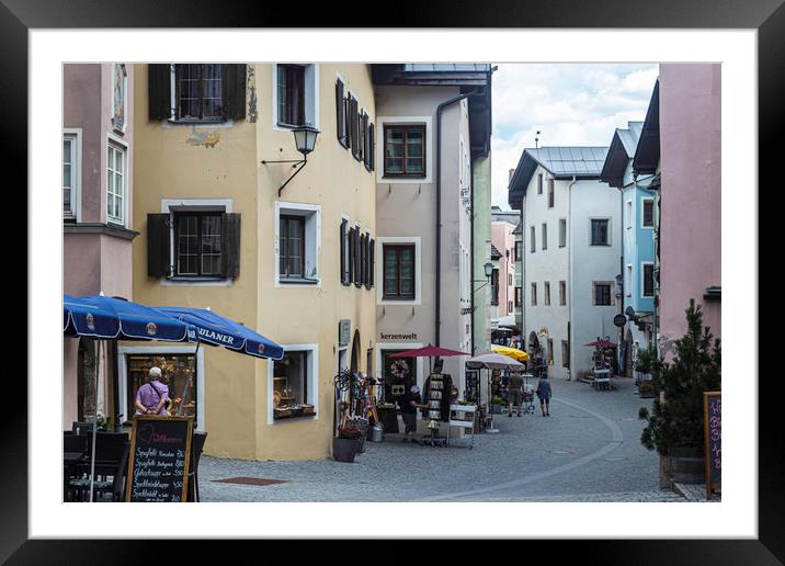 Matrei am Brenner Austria Framed Mounted Print by Steve Purnell