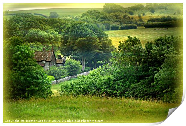 The Hamlet Print by Heather Goodwin