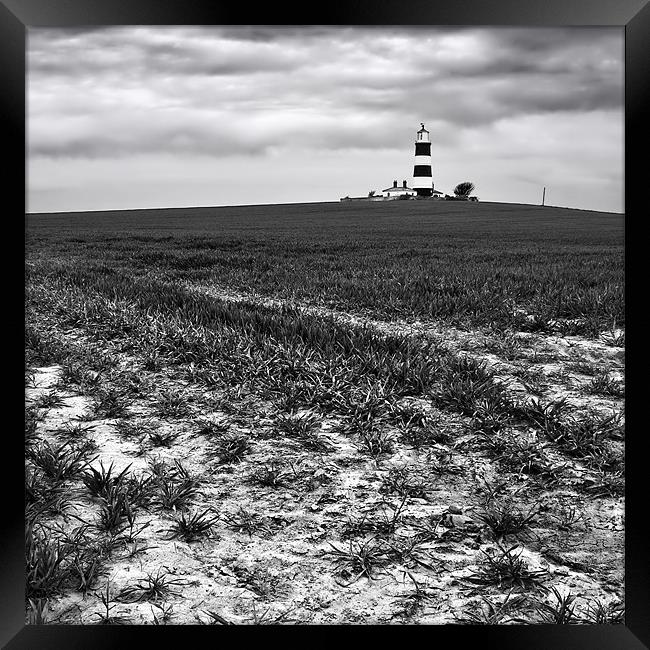 Happisburgh Lighthouse, Norfolk Framed Print by Dave Turner