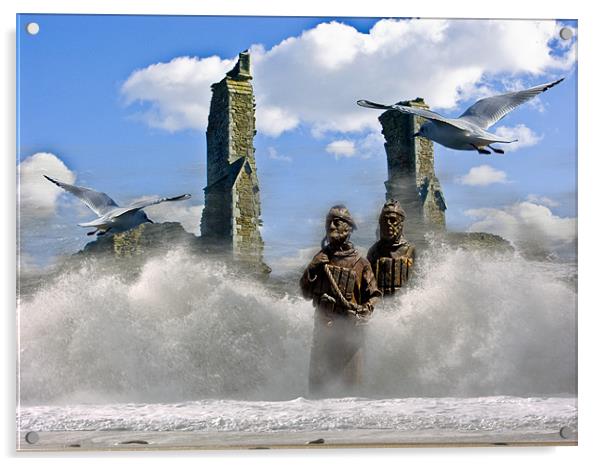 Atlantis Acrylic by Brian Roscorla