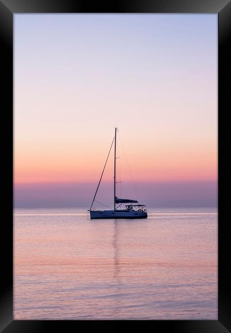 Majorca Sunrise Framed Print by Graham Custance