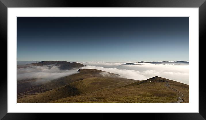 Back down to Earth Framed Mounted Print by Simon Wrigglesworth