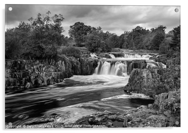 Low Force Waterfall Acrylic by Gary Clarricoates