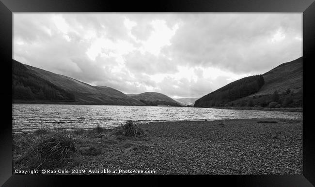 St Marys Loch / Loch of the Lowes Framed Print by Rob Cole