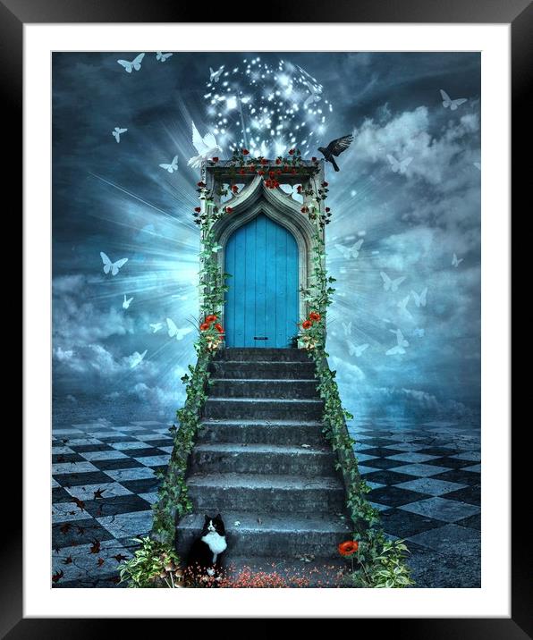 Stairway to Heaven Framed Mounted Print by Kim Slater