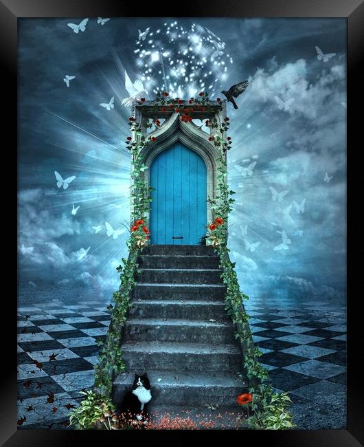 Stairway to Heaven Framed Print by Kim Slater