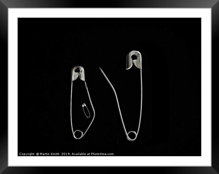 Un-safety Framed Mounted Print by Martin Smith