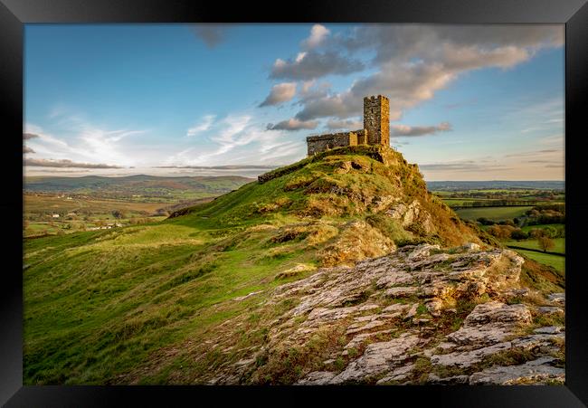 Brentor Church Dartmoor   Framed Print by Eddie John