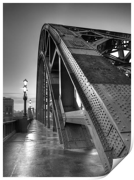 Tyne Bridge Newcastle Print by Ray Pritchard