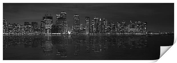 NY in black & white Print by Thomas Stroehle