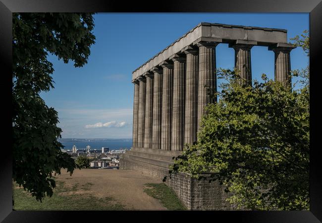 National Monument of Scotland Framed Print by Eduardo Vieira