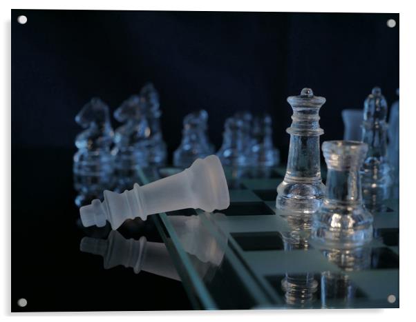 Checkmate Acrylic by Martin Smith