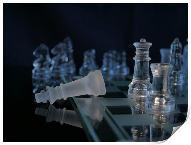 Checkmate Print by Martin Smith