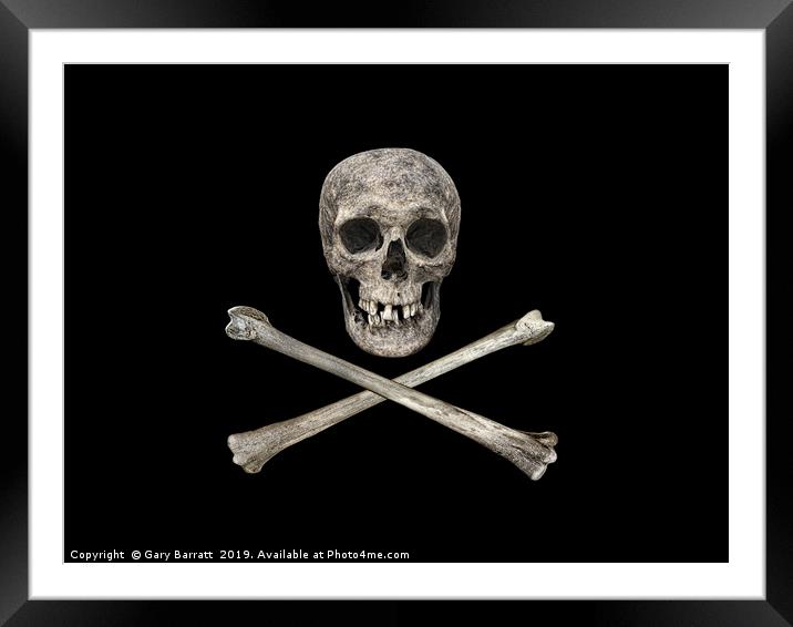 A Pirate's Bones Framed Mounted Print by Gary Barratt