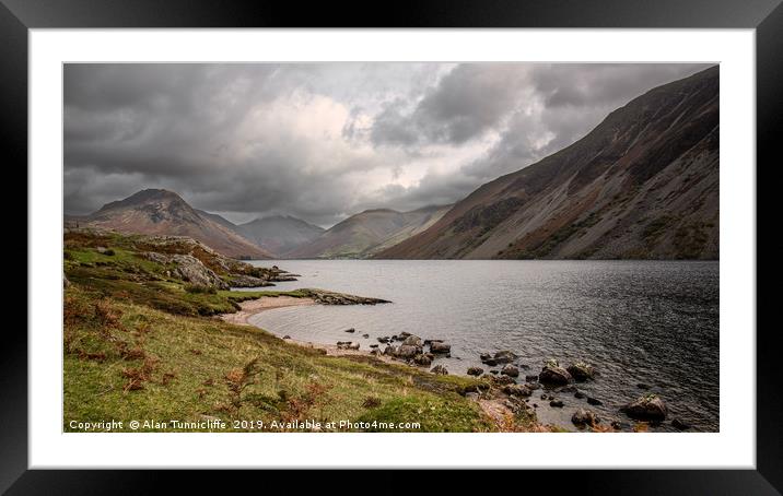 Majestic Wastwater Framed Mounted Print by Alan Tunnicliffe