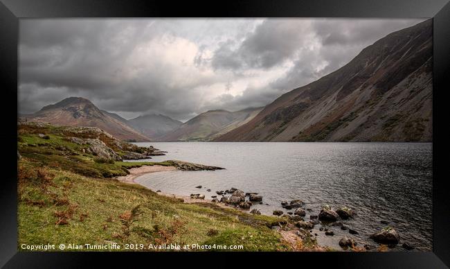 Majestic Wastwater Framed Print by Alan Tunnicliffe