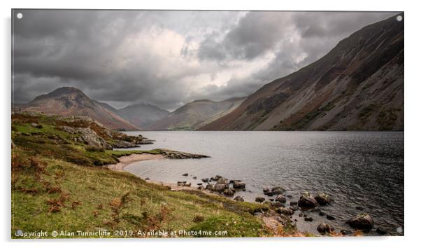 Wastwater Acrylic by Alan Tunnicliffe