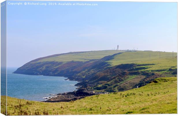 Mull of Galloway Light house Canvas Print by Richard Long