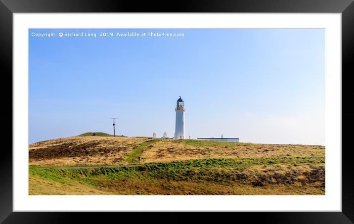 Mull of Galloway  Light house Framed Mounted Print by Richard Long