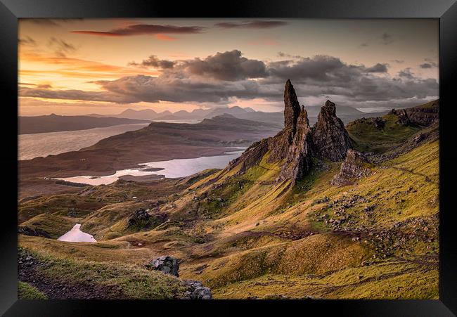 The Old Man of Storr Framed Print by Paul Andrews