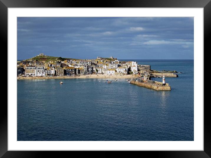 St Ives, Cornwall Framed Mounted Print by Martin Smith