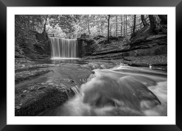 Chasing Waterfalls Framed Mounted Print by Jed Pearson