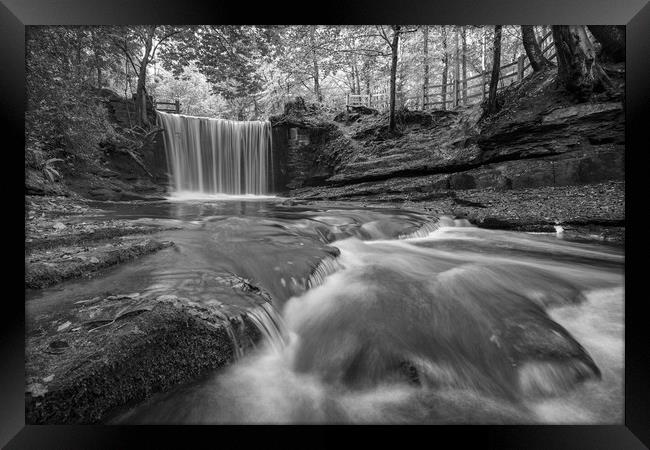 Chasing Waterfalls Framed Print by Jed Pearson