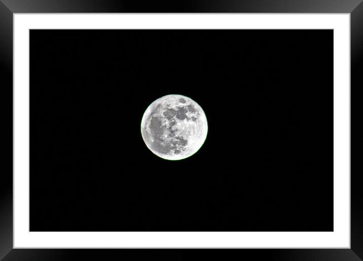 Moon Shine Framed Mounted Print by Irina Walker