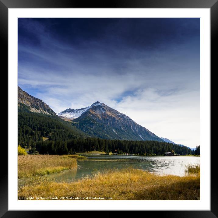 Lenzerheide Framed Mounted Print by DiFigiano Photography