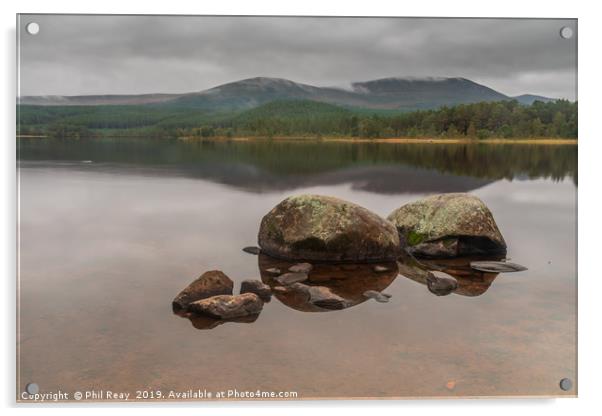 Loch Morlich, nr Aviemore Acrylic by Phil Reay