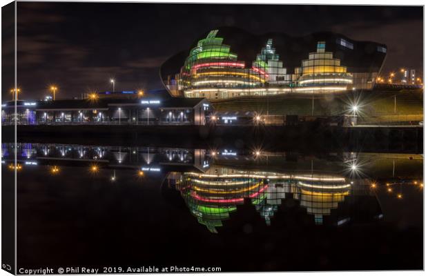 The Sage at night Canvas Print by Phil Reay