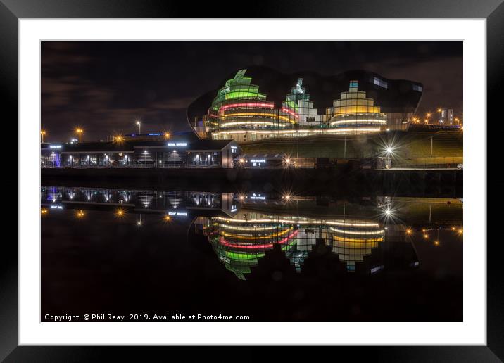 The Sage at night Framed Mounted Print by Phil Reay