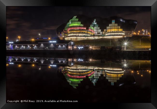 The Sage at night Framed Print by Phil Reay