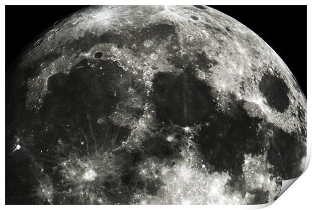 The Moon Print by stephen walton