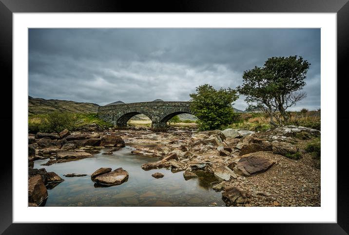 Bridge on Mull Framed Mounted Print by Phil Nilsson