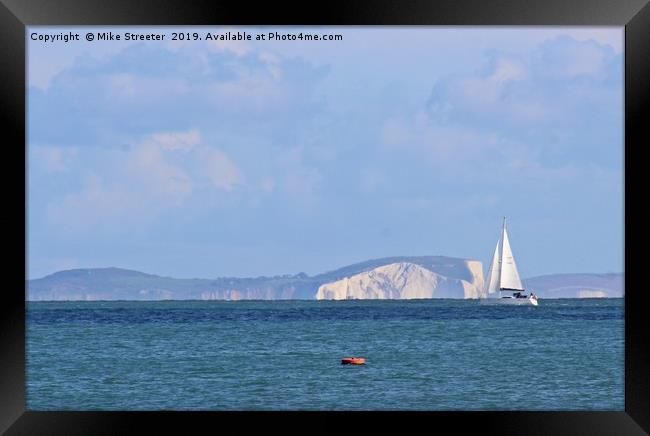 The Isle of Wight Framed Print by Mike Streeter