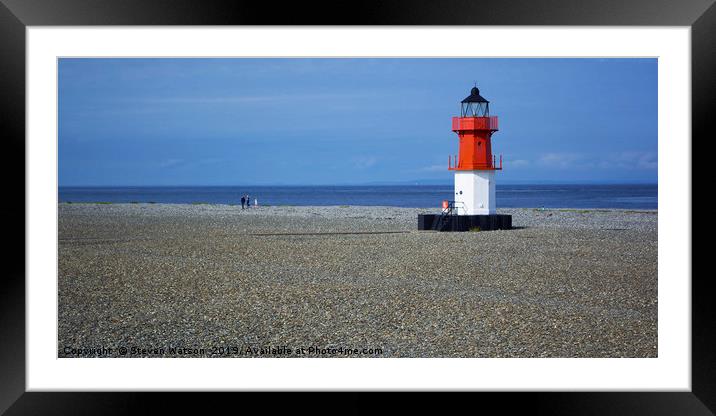 At Ayre Point Framed Mounted Print by Steven Watson