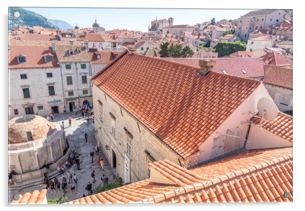 Dubrovnik Acrylic by Graham Custance