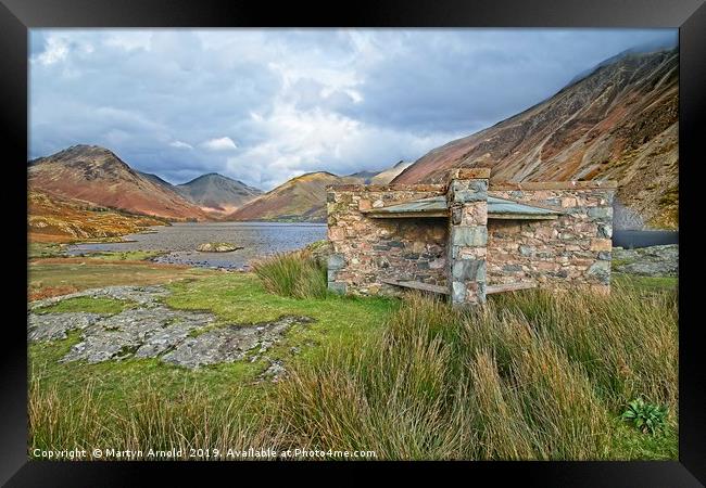 Wastwater Autumn Colour Framed Print by Martyn Arnold