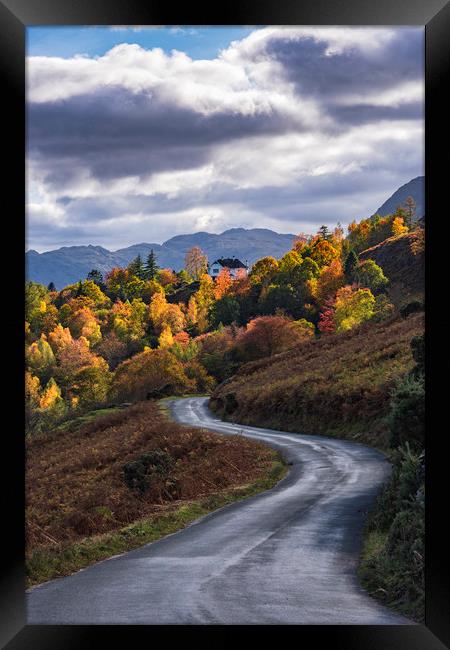 Autumnal Lake District Framed Print by John Finney