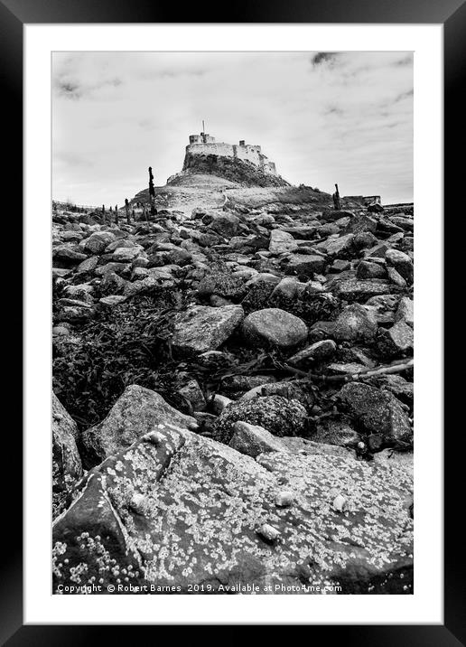 The Castle Approach Framed Mounted Print by Lrd Robert Barnes