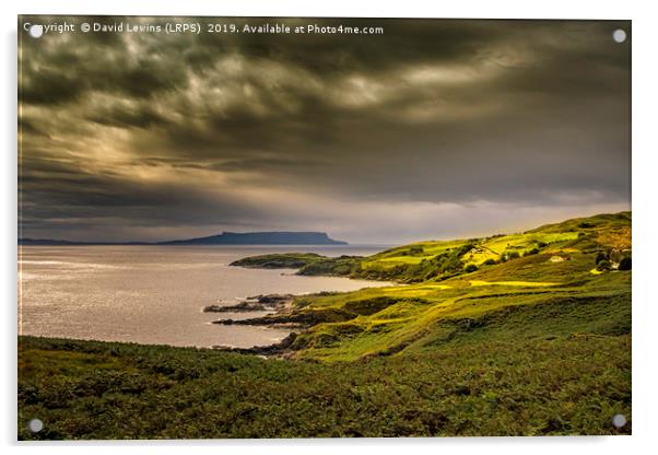 Sleat Peninsula Acrylic by David Lewins (LRPS)